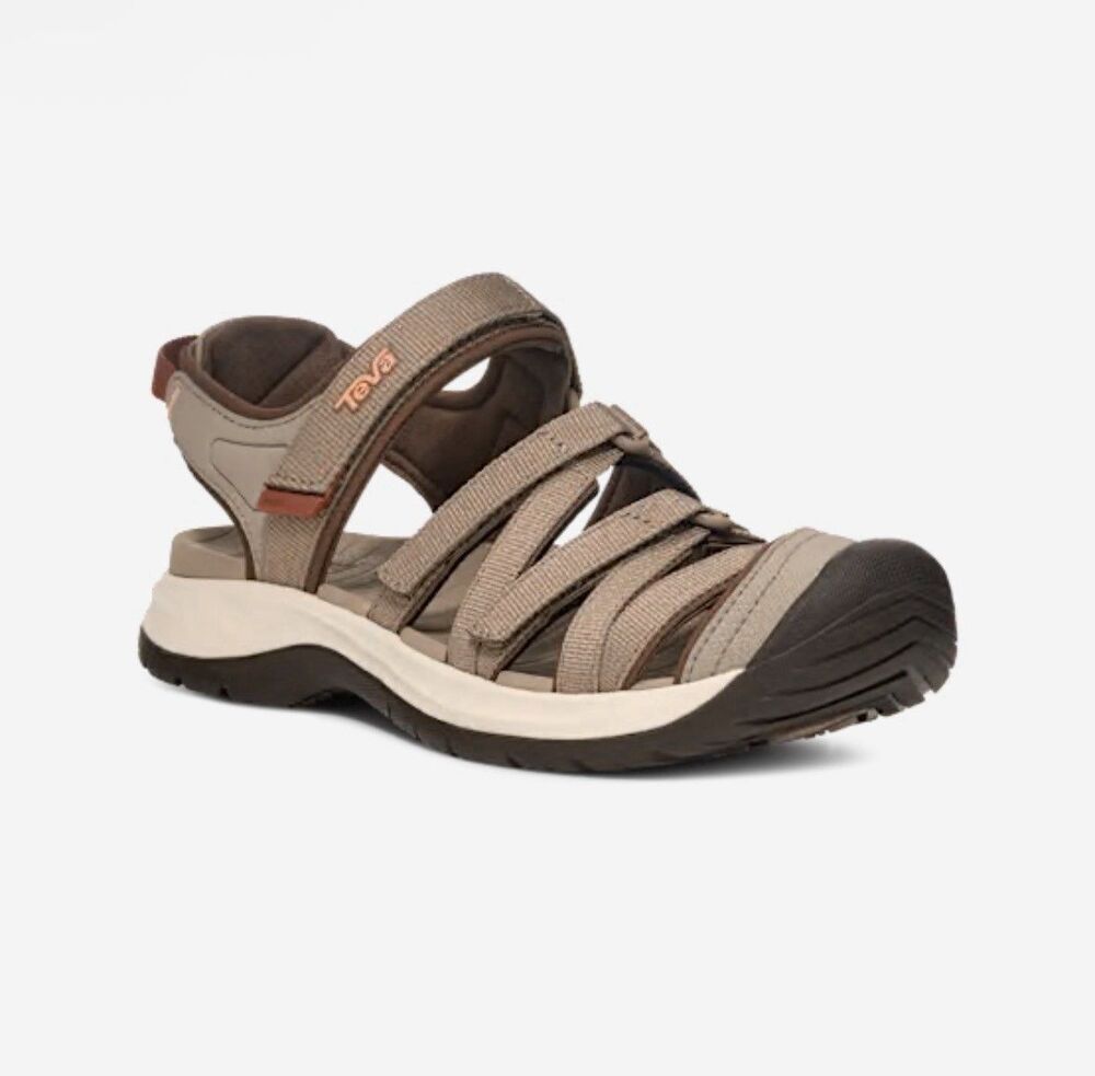 Teva Women's Tirra Sport Closed-Toe Hiking Sandal US 8/EU 39  -Dune Terra Cota